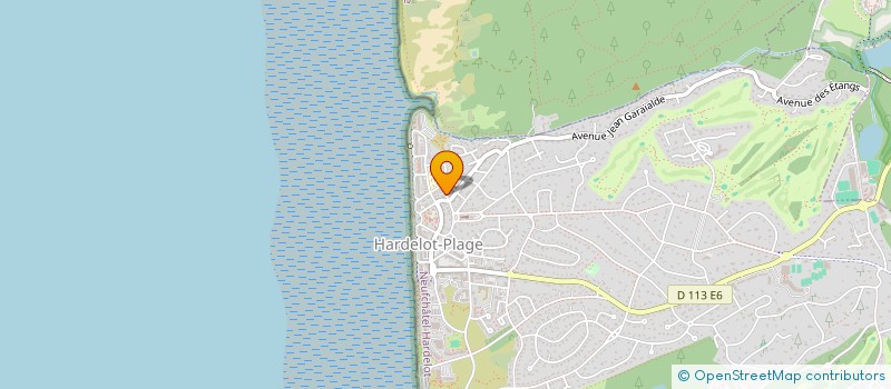 localisation de l'entreprise MADAME MANON LEPLAT  NEUFCHATEL-HARDELOT