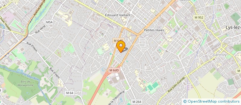 localisation de l'entreprise MADAME MANON LEPOUTRE  HEM