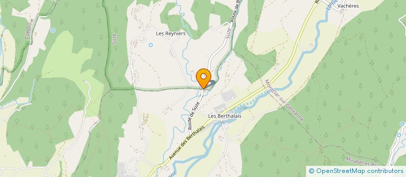 localisation de l'entreprise MADAME MANON LETERME  MIRABEL-ET-BLACONS