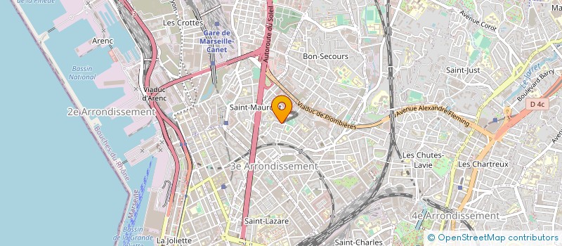 localisation de l'entreprise MADAME MANON LETY à MARSEILLE