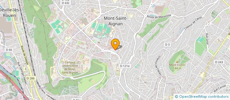 localisation de l'entreprise MADAME MANON LEUYER  MONT-SAINT-AIGNAN