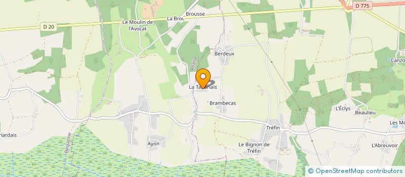 localisation de l'entreprise MADAME MANON LEVILLOUX  RIEUX