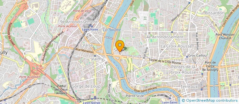 localisation de l'entreprise MADAME MANON LEVY à LYON