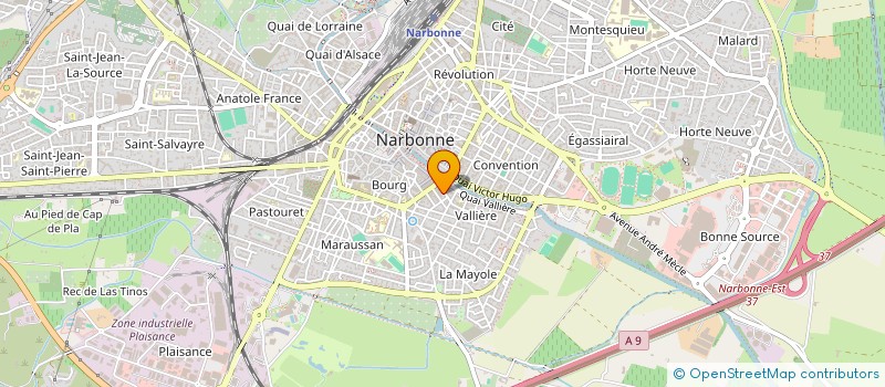 localisation de l'entreprise MADAME MANON LIMOUZY--PETITJEAN  NARBONNE