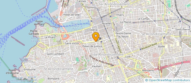 localisation de l'entreprise MADAME MANON LIMOZIN à MARSEILLE