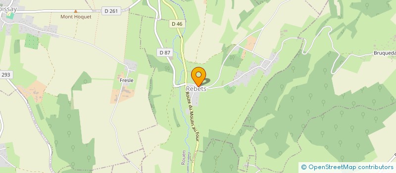 localisation de l'entreprise MADAME MANON LINARD  REBETS