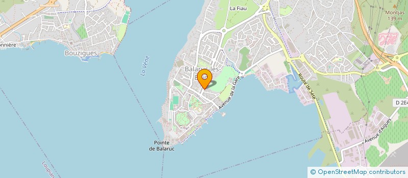 localisation de l'entreprise MADAME MANON LOISEL  BALARUC-LES-BAINS