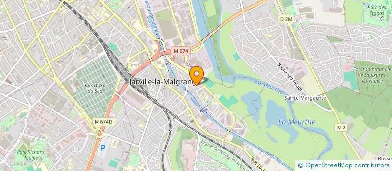 localisation de l'entreprise MADAME MANON LOISEL  JARVILLE-LA-MALGRANGE