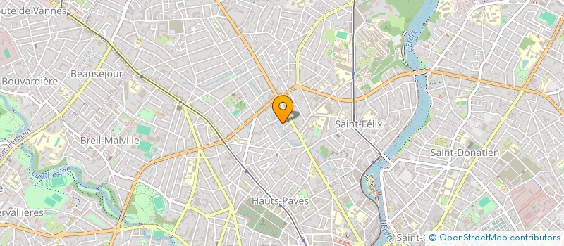 localisation de l'entreprise MADAME MANON LOIZEAU  NANTES