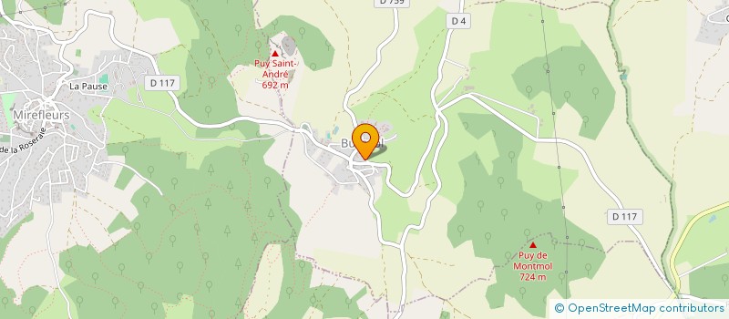 localisation de l'entreprise MADAME MANON LOPEZ  BUSSEOL