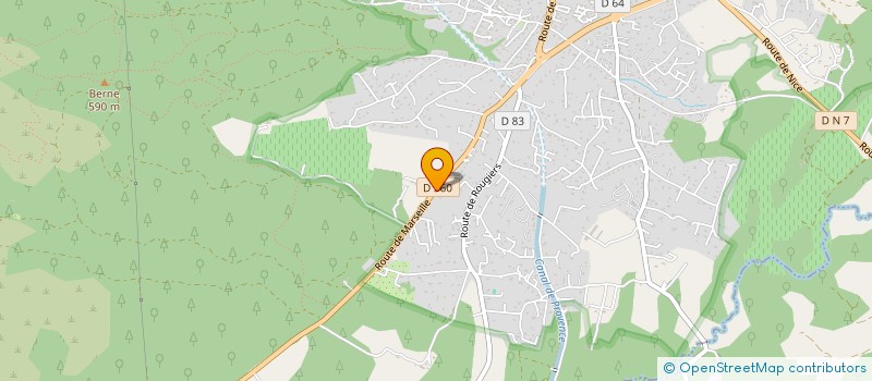 localisation de l'entreprise MADAME MANON LORINET à SAINT-MAXIMIN-LA-SAINTE-BAUME