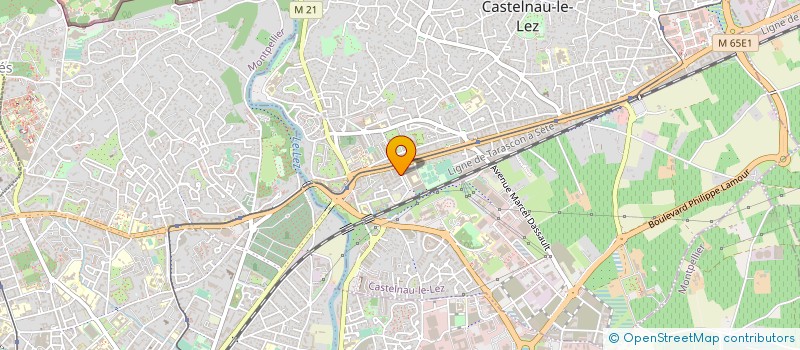 localisation de l'entreprise MADAME MANON LOZANO  SAINT-JEAN-DE-FOS