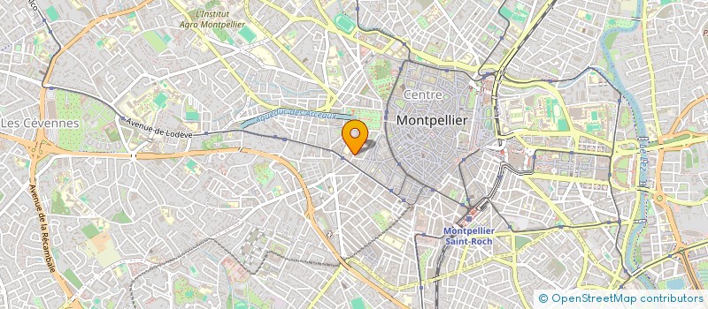 localisation de l'entreprise MADAME MANON LOZAR à MONTPELLIER