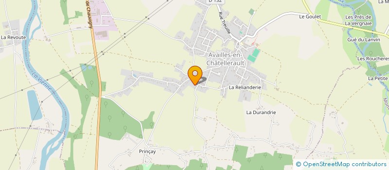 localisation de l'entreprise MADAME MANON LUCAS  AVAILLES-EN-CHATELLERAULT