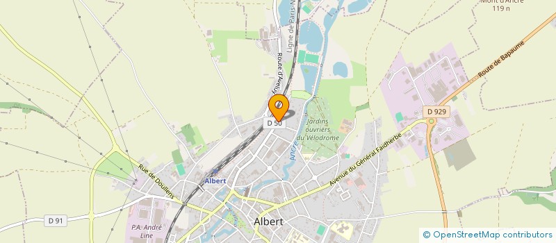 localisation de l'entreprise MADAME MANON MAJOT  ALBERT