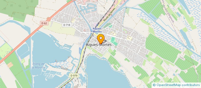 localisation de l'entreprise MADAME MANON MALABAVE  AIGUES-MORTES