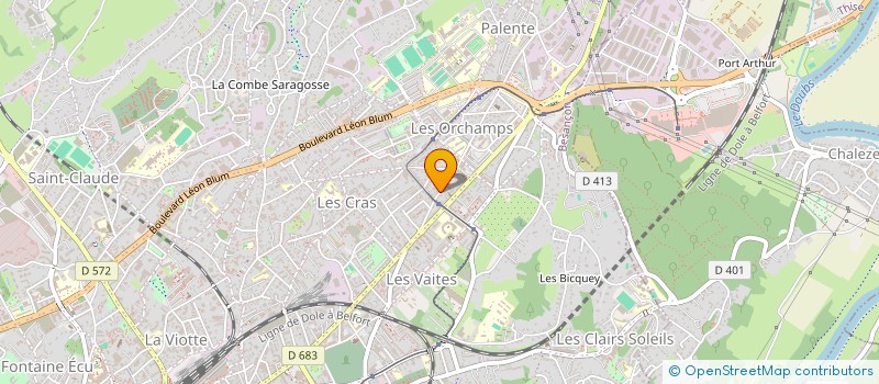 localisation de l'entreprise MADAME MANON MALEVEZ  COGNIN