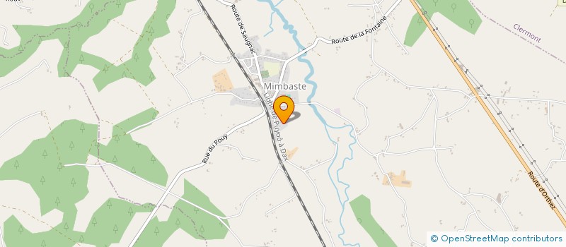 localisation de l'entreprise MADAME MANON MAMELI  MIMBASTE