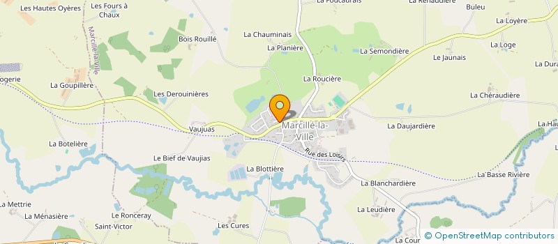 localisation de l'entreprise MADAME MANON MANOURY  MARCILLE-LA-VILLE