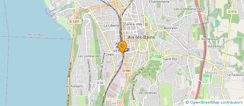 localisation de l'entreprise MADAME MANON MARCHE  AIX-LES-BAINS