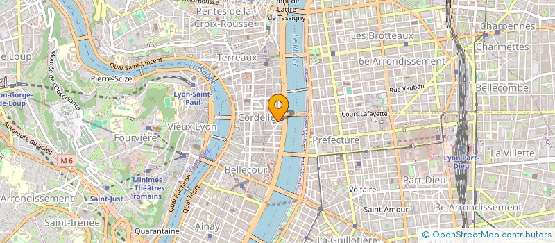 localisation de l'entreprise MADAME MANON MARIA SYLVIE VESSELLA  LYON