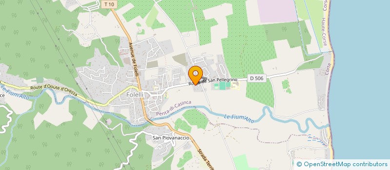 localisation de l'entreprise MADAME MANON MARIOTTI  PENTA-DI-CASINCA