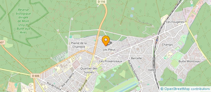 localisation de l'entreprise MADAME MANON MARTIN  FONTAINEBLEAU