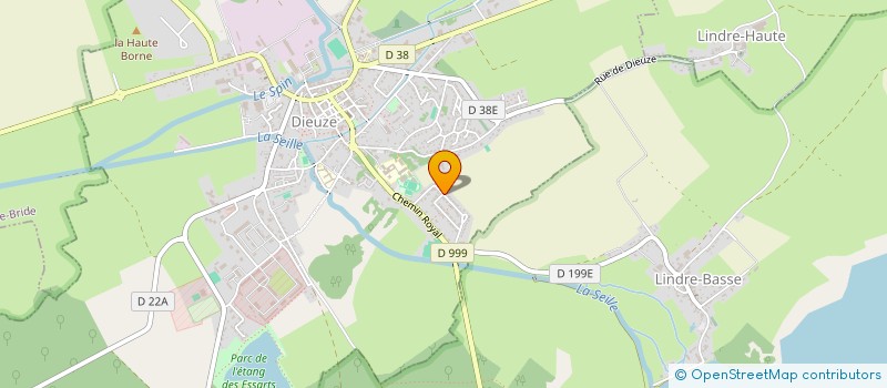 localisation de l'entreprise MADAME MANON MARTINEZ  DIEUZE