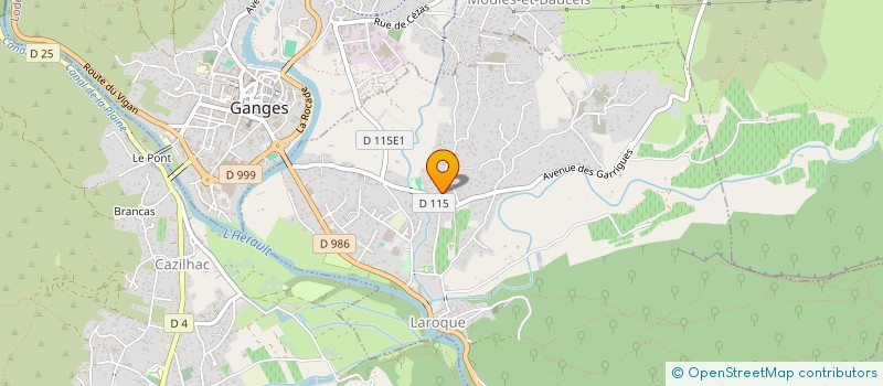 localisation de l'entreprise MADAME MANON MARTY  LAROQUE