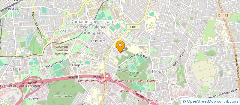 localisation de l'entreprise MADAME MANON MASINI  TALENCE