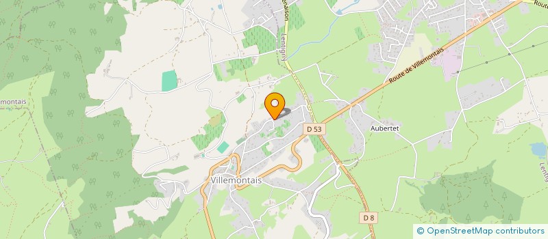 localisation de l'entreprise MADAME MANON MASSACRIER  VILLEMONTAIS