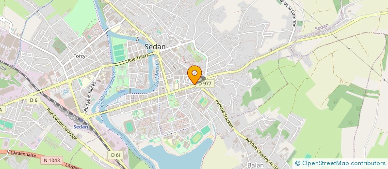 localisation de l'entreprise MADAME MANON MASSET  SEDAN