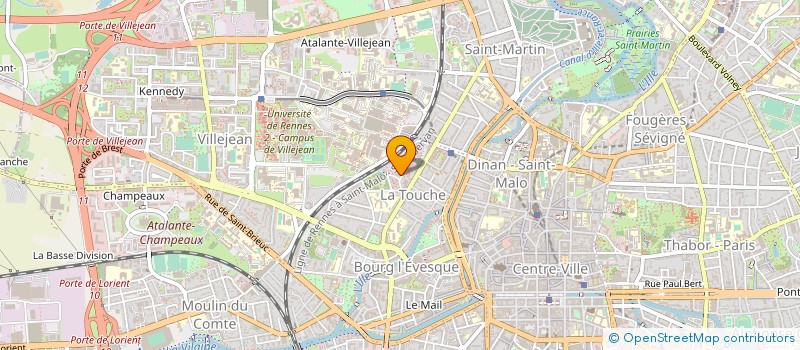 localisation de l'entreprise MADAME MANON MASSIOT  RENNES