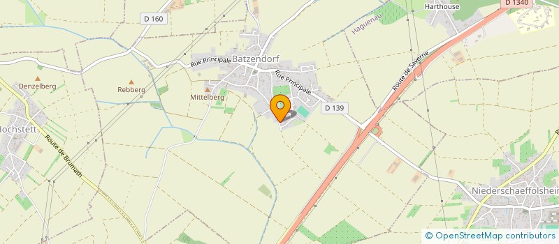 localisation de l'entreprise MADAME MANON MATTER  BATZENDORF