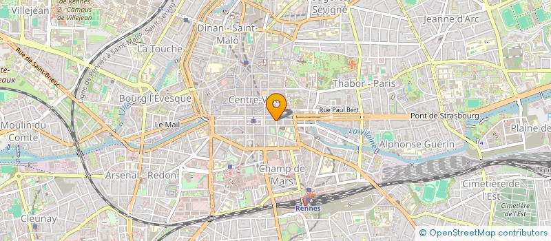 localisation de l'entreprise MADAME MANON MAUBERT  RENNES