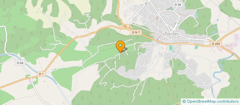 localisation de l'entreprise MADAME MANON MAUNIER  SAINT-ZACHARIE