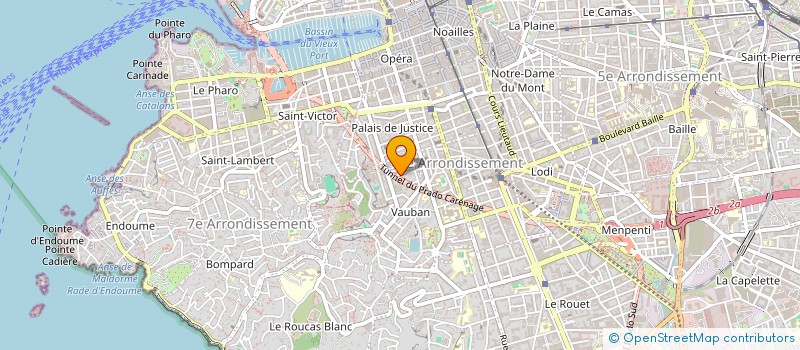 localisation de l'entreprise MADAME MANON MAUVE à MARSEILLE