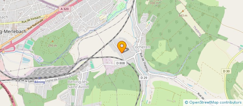 localisation de l'entreprise MADAME MANON MAYER  COCHEREN