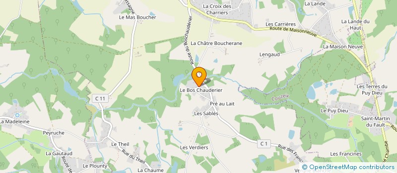 localisation de l'entreprise MADAME MANON MAZIERE  SAINT-GENCE