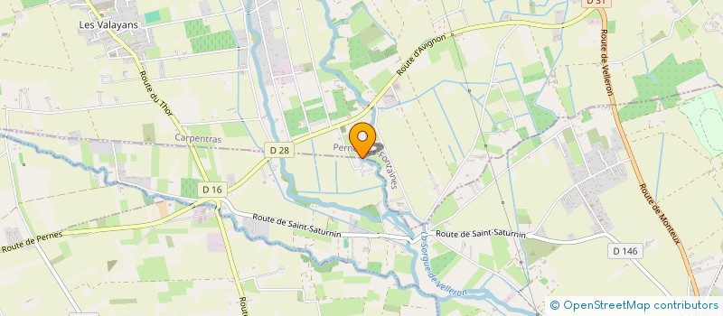 localisation de l'entreprise MADAME MANON MAZON  PERNES-LES-FONTAINES