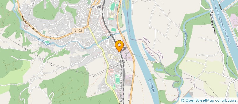 localisation de l'entreprise MADAME MANON MEJEAN  LE TEIL