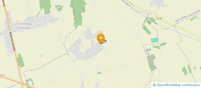 localisation de l'entreprise MADAME MANON-MELANIE DACQUIN  SAINTE-COLOMBE-LA-COMMANDERIE