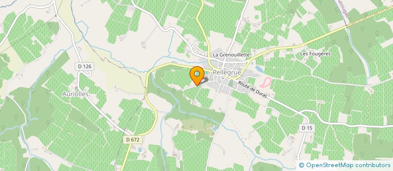 localisation de l'entreprise MADAME MANON MENIER  PELLEGRUE