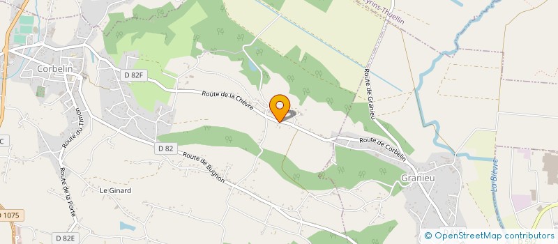 localisation de l'entreprise MADAME MANON MERCIER  CORBELIN