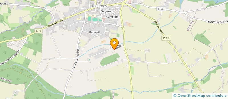 localisation de l'entreprise MADAME MANON MILLET  RIEUMES