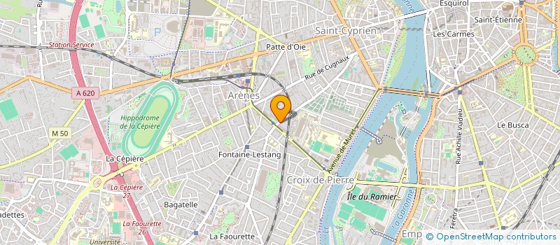 localisation de l'entreprise MADAME MANON MISRAHI à TOULOUSE