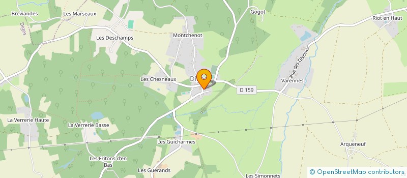 localisation de l'entreprise MADAME MANON MISSAULT  DIGES