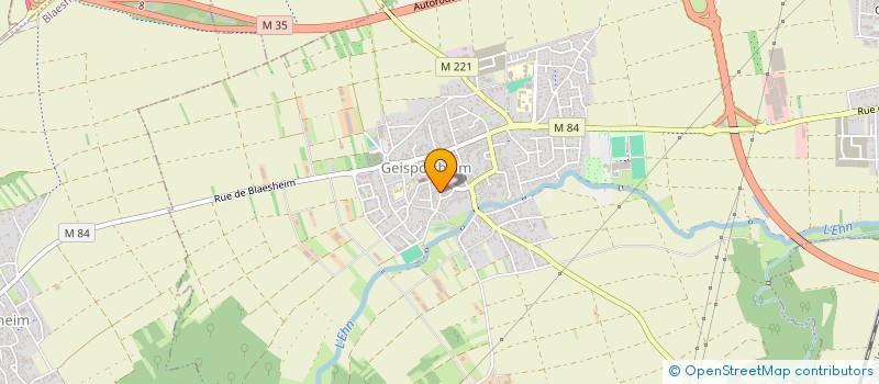 localisation de l'entreprise MADAME MANON MOEBS  GEISPOLSHEIM