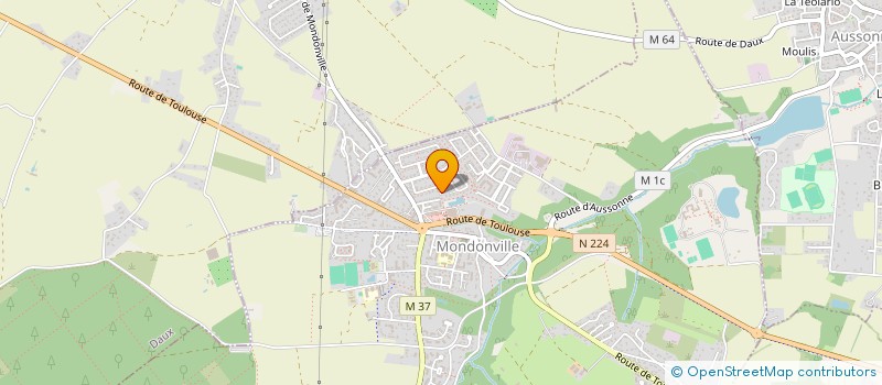 localisation de l'entreprise MADAME MANON MONDARY  MONDONVILLE