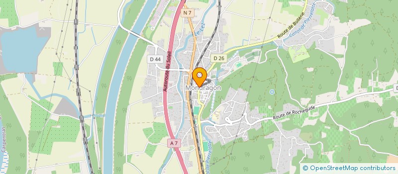 localisation de l'entreprise MADAME MANON MONNIER  MONDRAGON